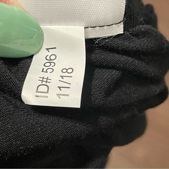 NWT Express Olivia Culpo Bodycon Ruched Long Sleeve Mini Dress Black Size Small - Picture 11 of 11